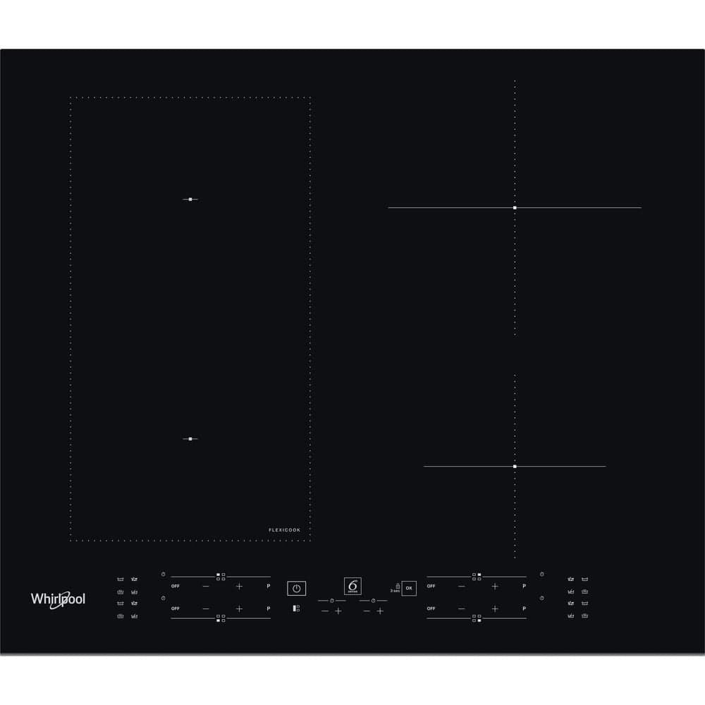 Placa de Indução Whirlpool WL B1160 BF | 4 Zonas, 7200 W, 59 cm