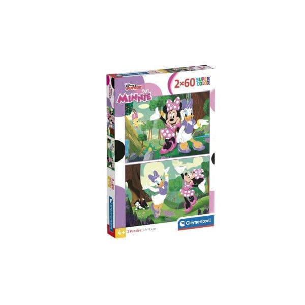 Clementoni Puzzle 2x20 peças da Disney: Minnie