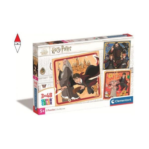Clementoni Puzzle 3x48 Peças Harry Potter