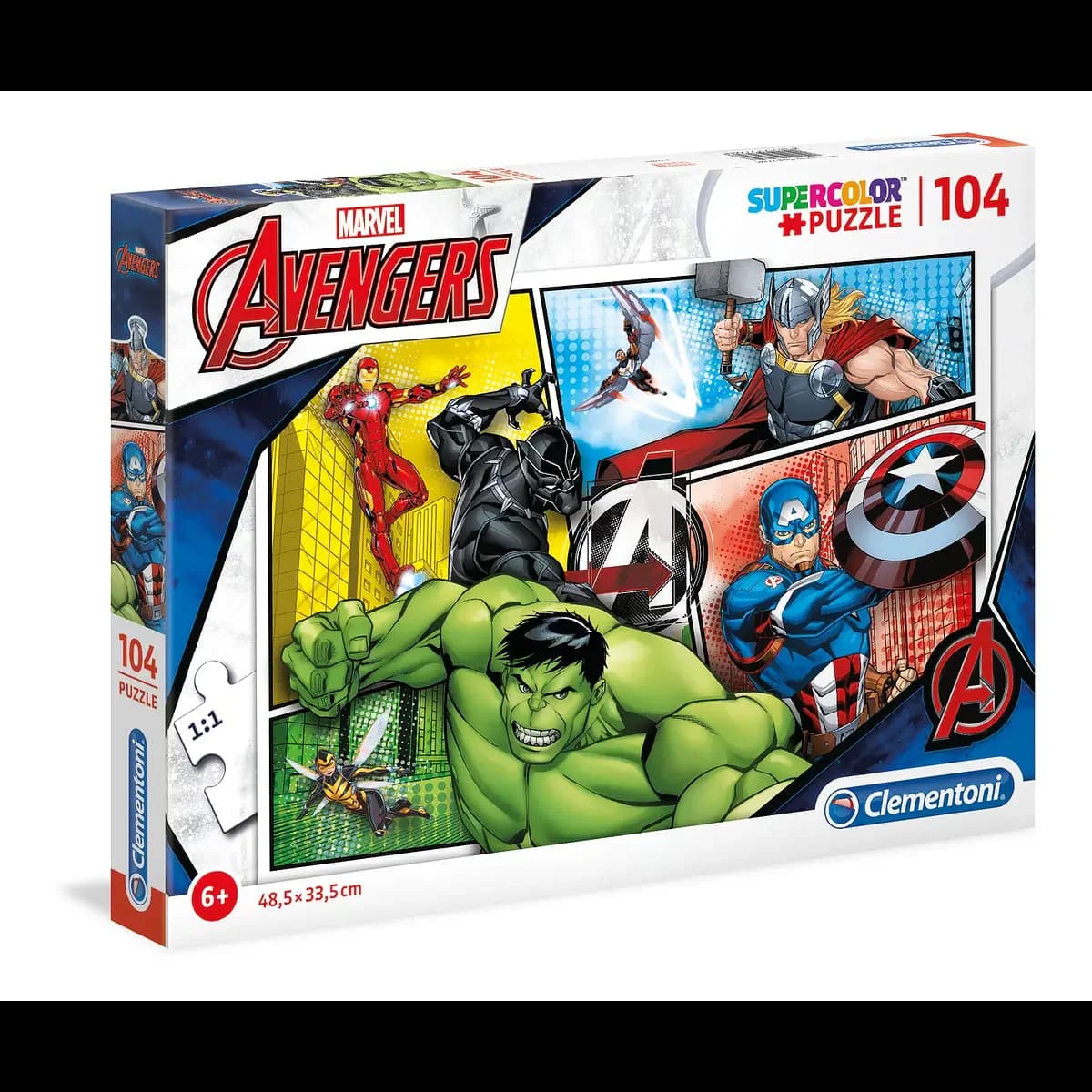 Clementoni Puzzle 104 peças - Avengers - 27284