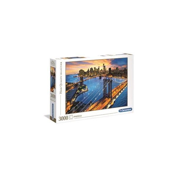 Clementoni Puzzle 3000 Peças - New York High Quality Collection