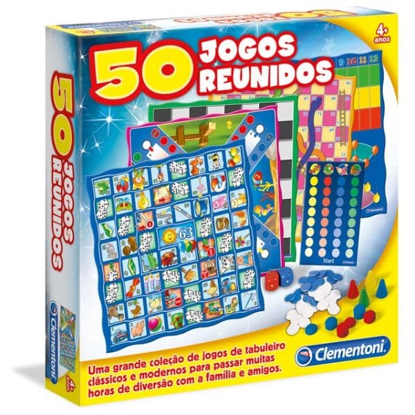 Clementoni 50 Jogos Reunidos - 67069