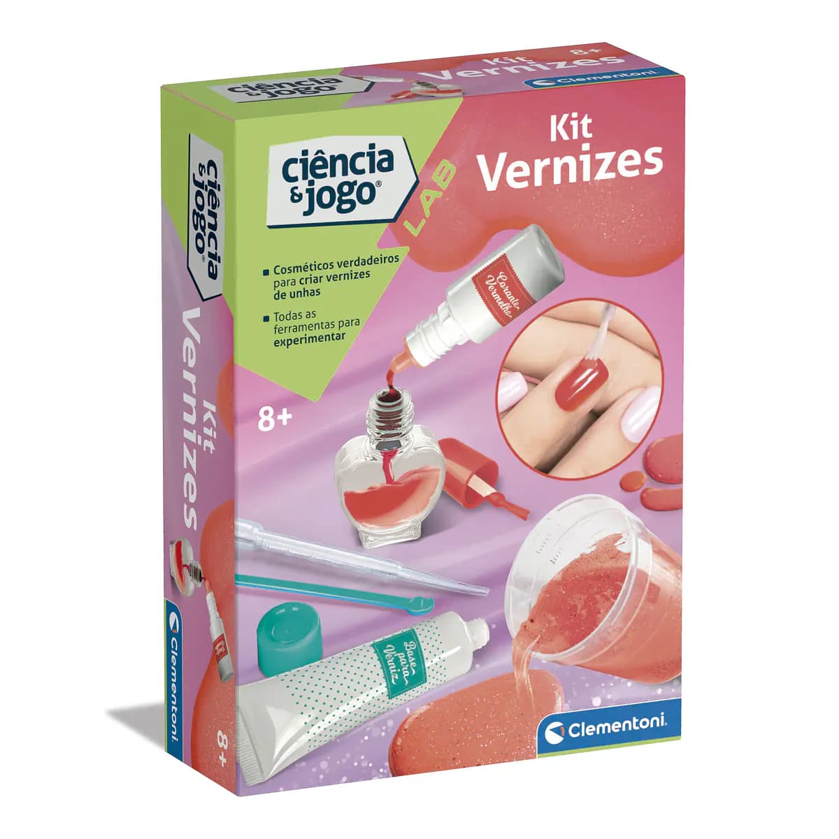 Clementoni Ciência & Jogo Kit de Verniz - 67376