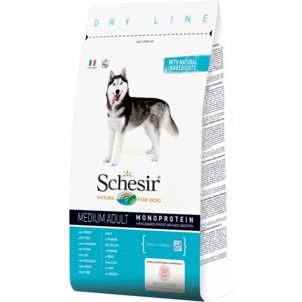Schesir Nature Medium Adult Fish 12Kg