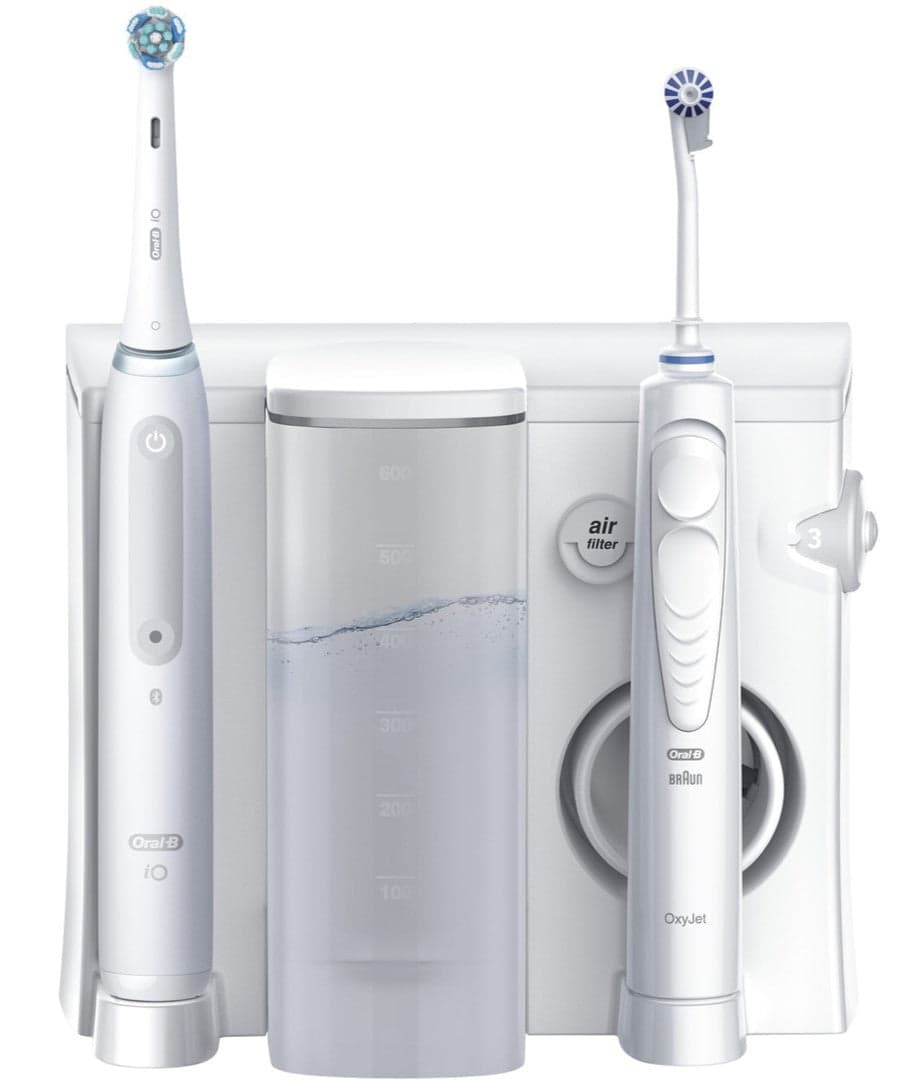 CENTRO DENT BRAUN PROF. -OXYJET+IO4 ( RECARREGÁVEL - BRANCO -