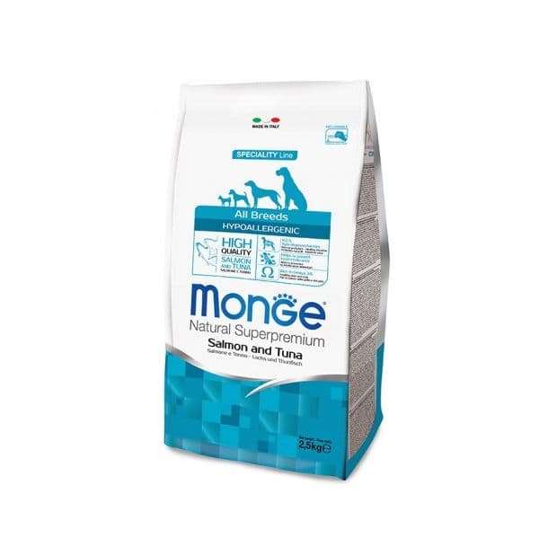 Monge Speciality Line All Breeds Hypoallergenic Salmon & Tuna 12Kg