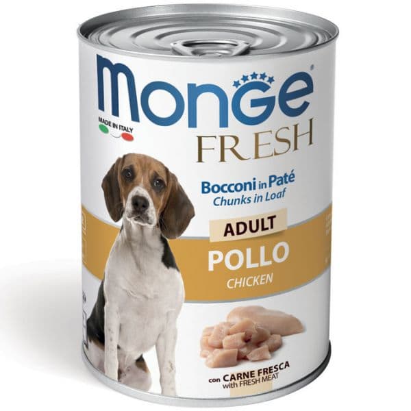 Ração Húmida Monge Grill Fresh Frango 400g