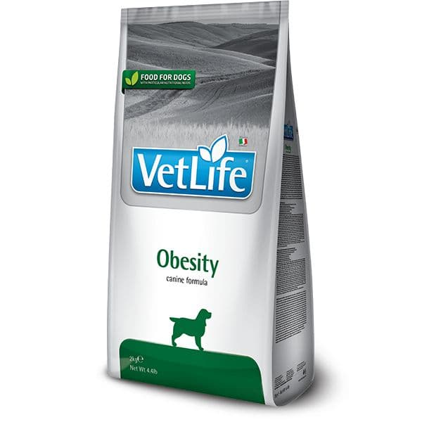 Farmina Vet Life Obesity Peixe Ração Cães Adultos 12kg