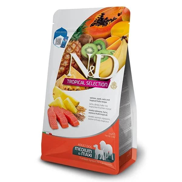 Farmina N&D Tropical Selection Salmão Adult Medium & Maxi 10kg