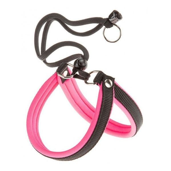 Ferplast Peitoral Agila Fluo 2 32 a 50 cm Nylon Rosa/negro 499441
