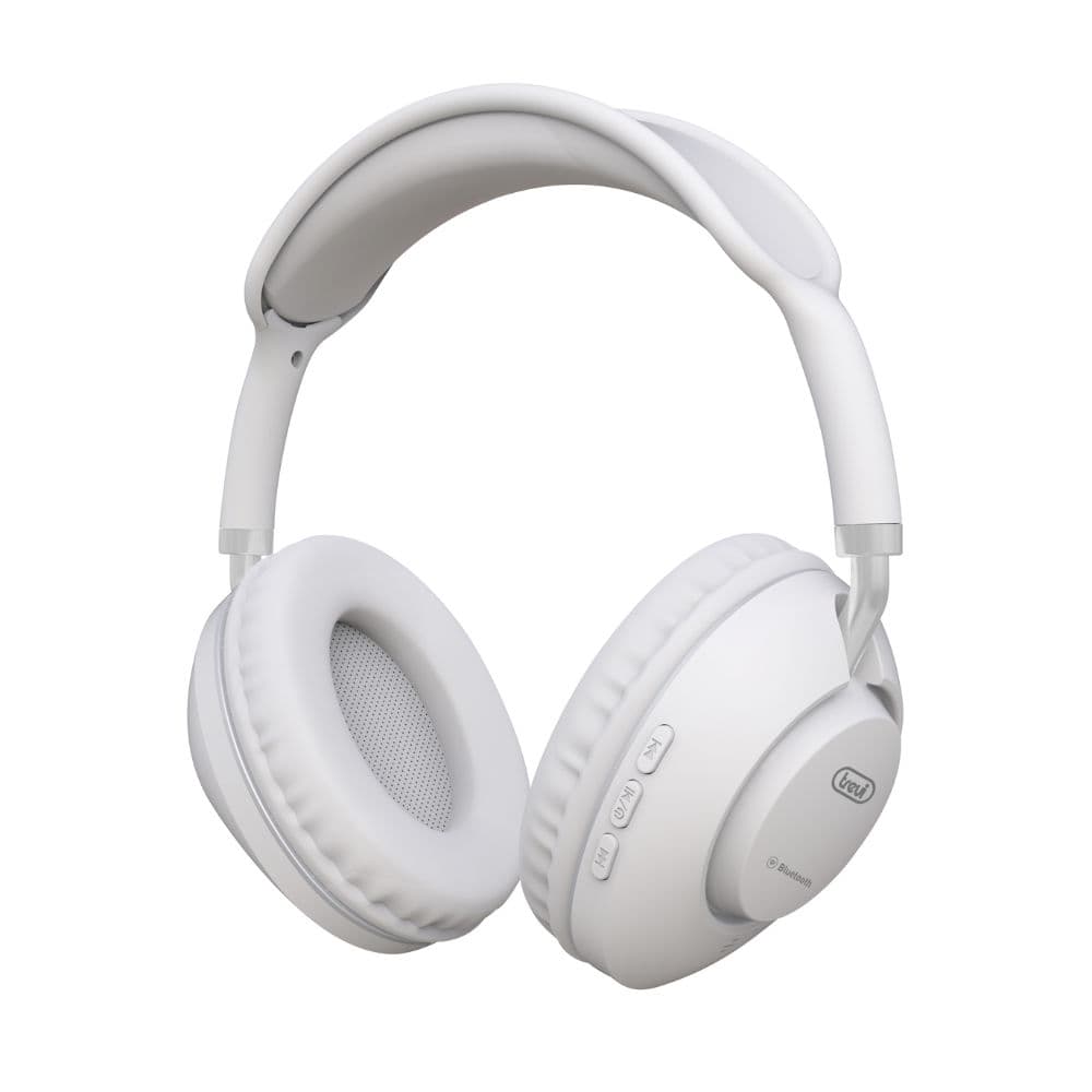 Auscultadores Bluetooth c/ Microfone – DJ 12E42 BT – Branco