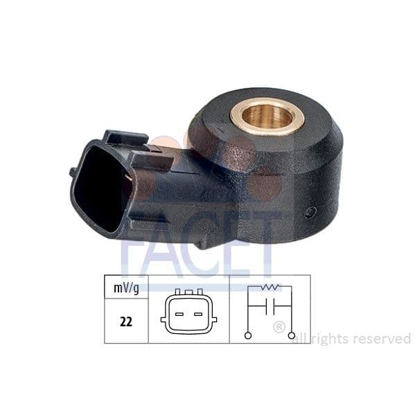 Facet Sensor de Detonação - 9.3115