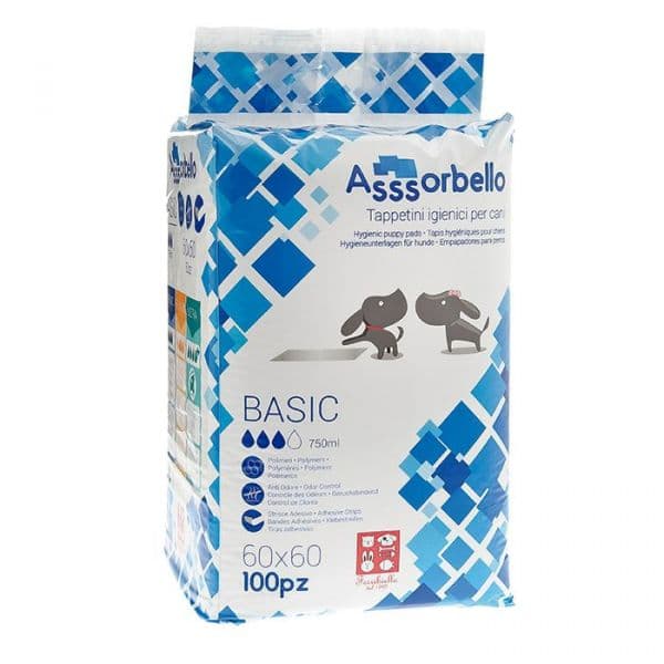 Assorbello Basic Pads 60x60cm (100uni.)