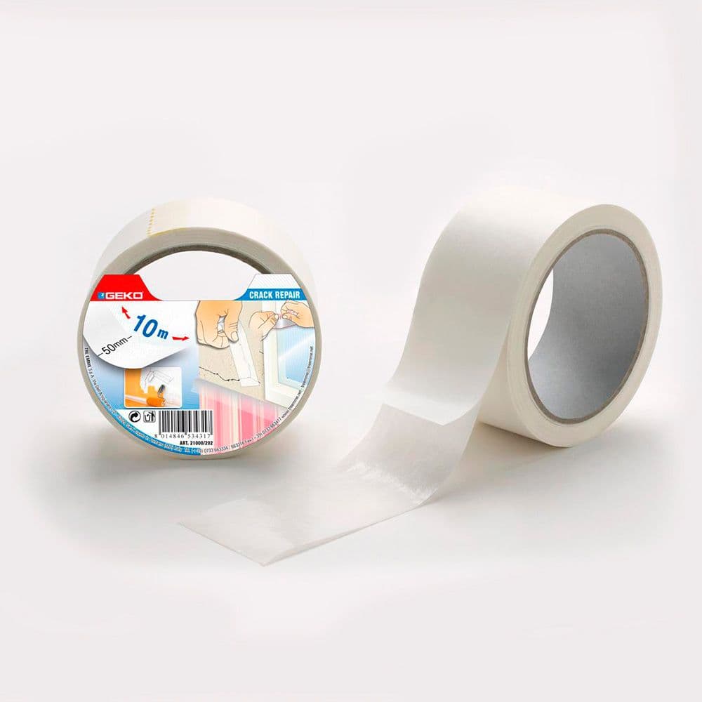 FITA ADHESIVA PARA TAMPAR RACHADURAS 10M X 50MM GEKO