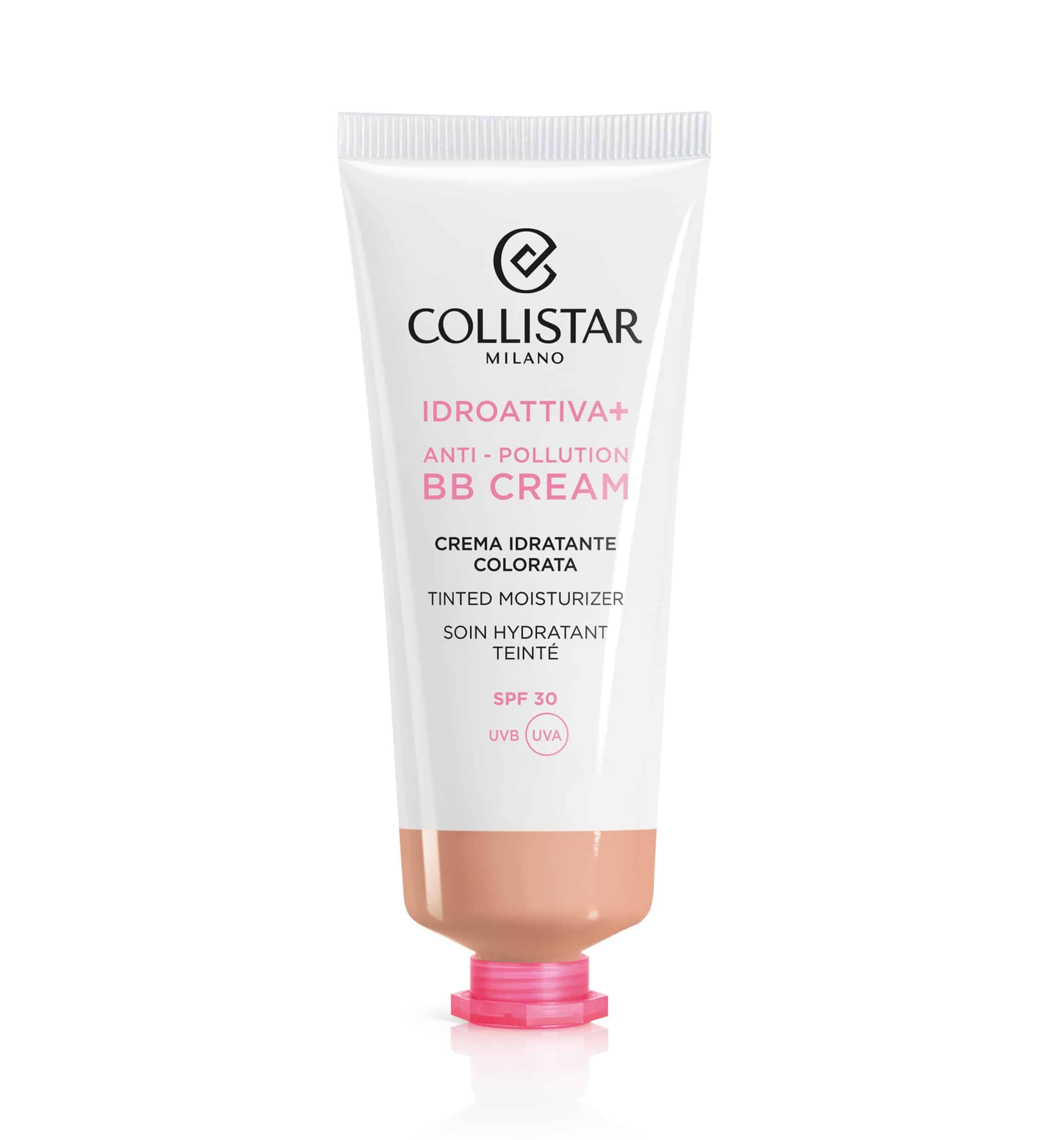 Collistar Face Idroattiva+ Tinted Moisturizer Creme Hidratante com Cor SPF 30 Tom 2 Medium 50ml