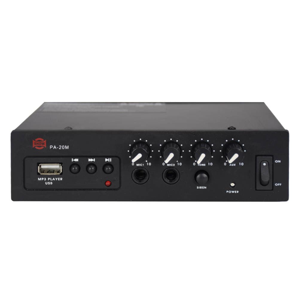 Amplificador Audio 20W com USB
