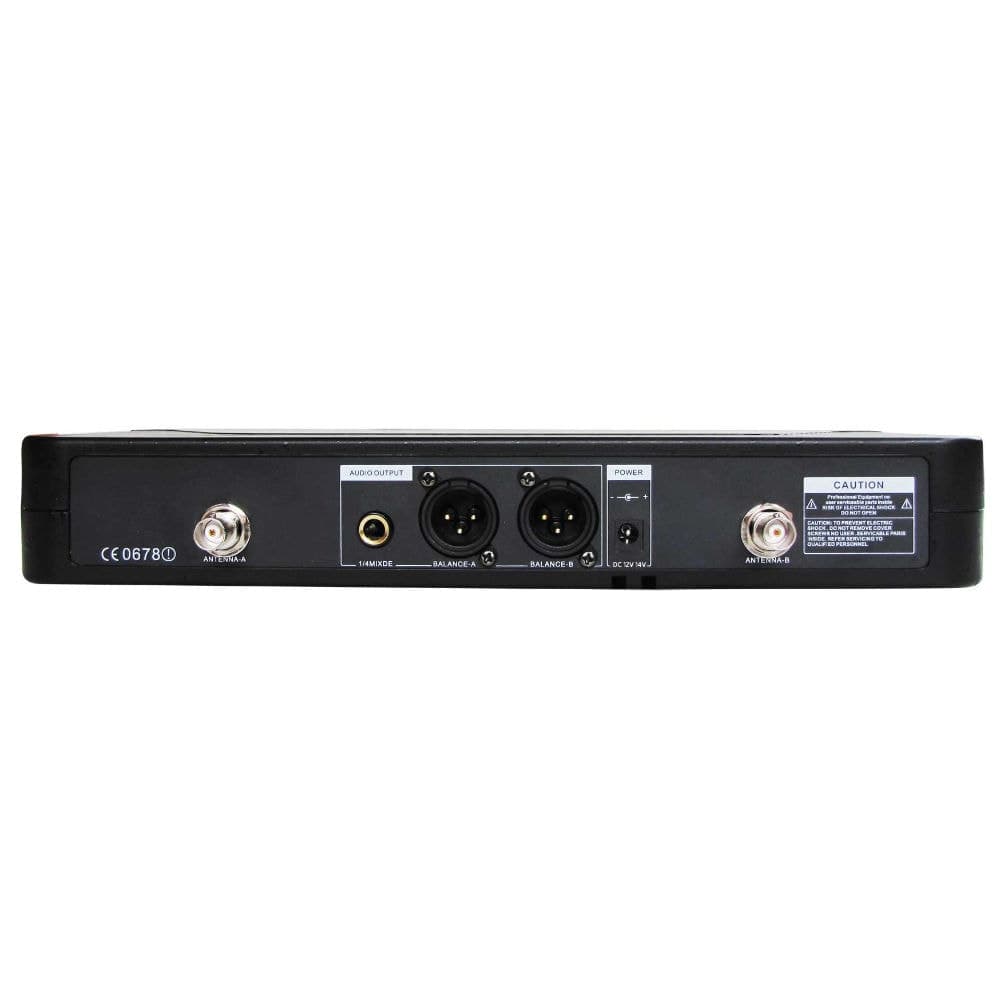 Kit de Microfones de Cabeça sem Fios UHF