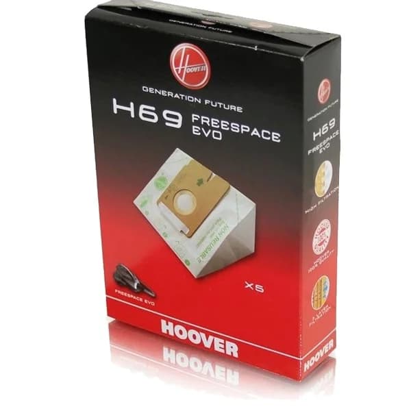Hoover Embalagem Sacos Hoover P/ Freespace Evo - H69