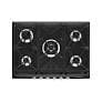 Placa Gás Smeg SR975NGH Gás Natural 70cm
