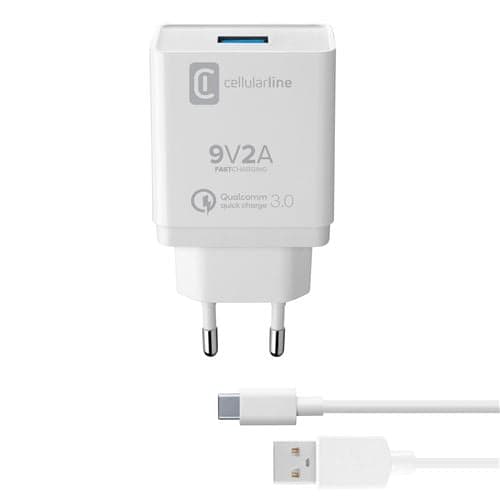 Cellular Line Carregador P/ Huawei Qc+cabo usb C