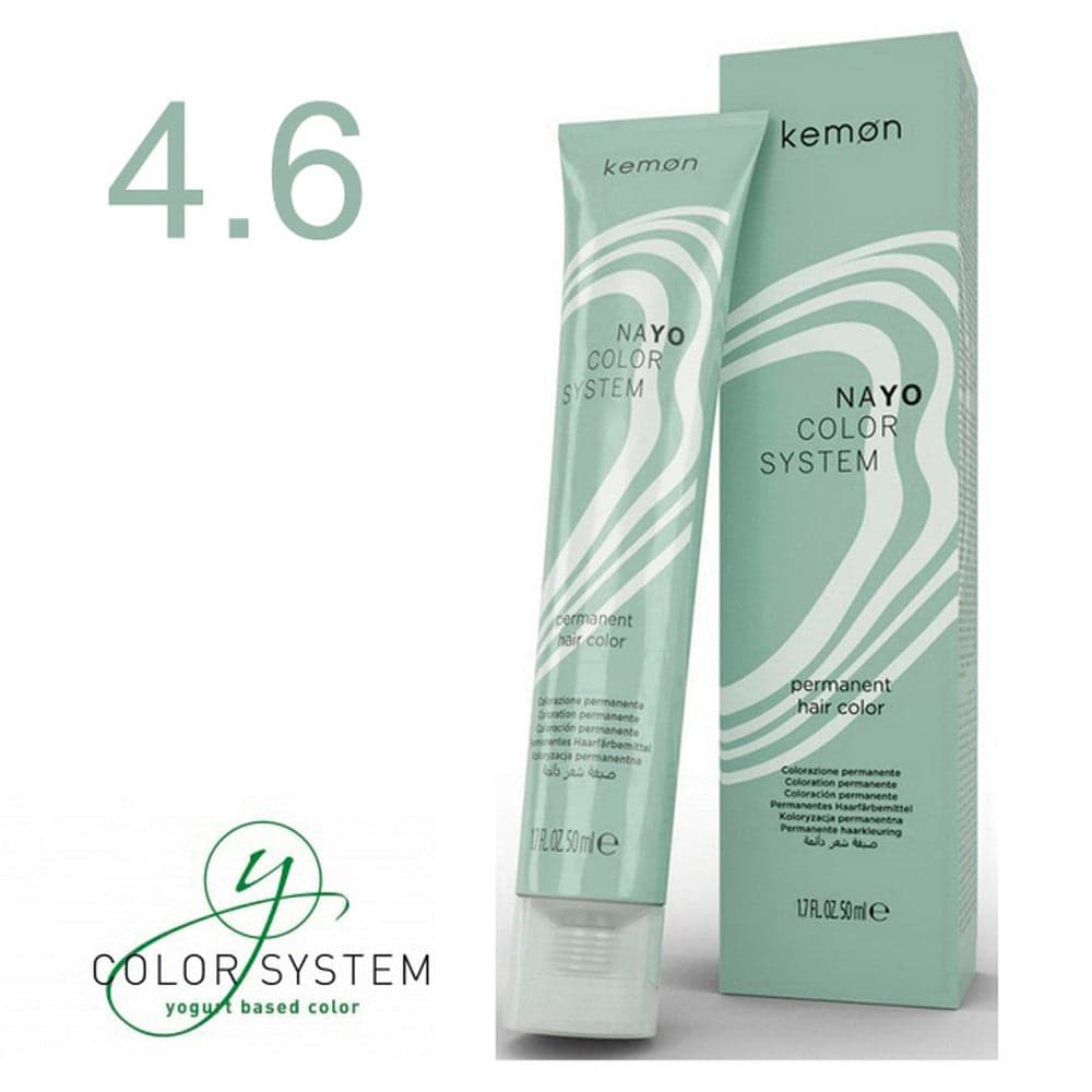 Kemon - Tinte Nayo Rojizo Violáceo 4.6 Castaño 50 ml