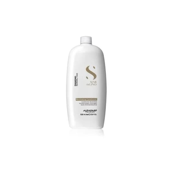 Alfaparf Milano Semi Di Lino Diamond Illuminating Condicionador Clareamento, Brilho e Facilidade em Pentear 1000ml