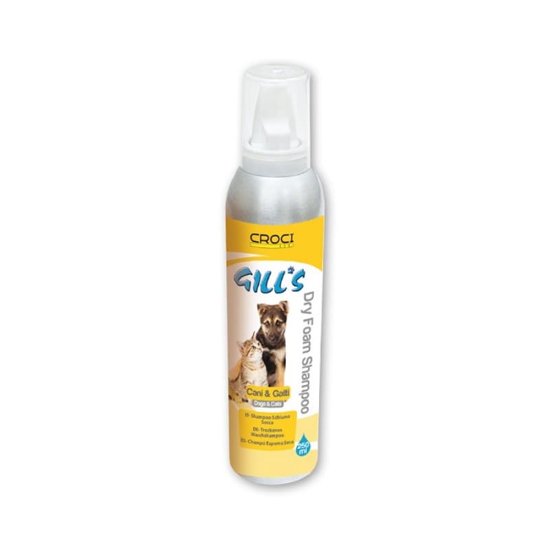 GILLS CHAMPÔ SECO ESPUMA CÃO / GATO 250ML