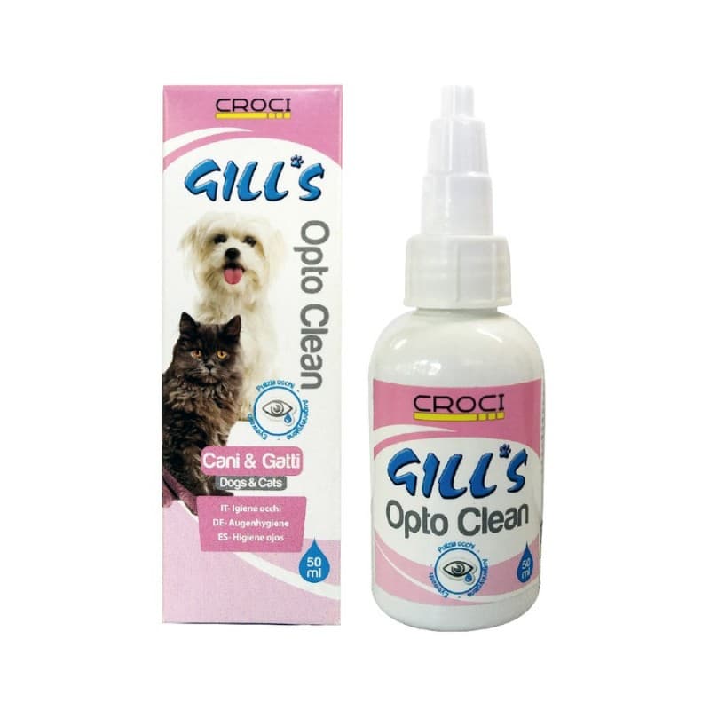 GILLS OPTO LIMPEZA DE OLHOS CÃO / GATO 50ML