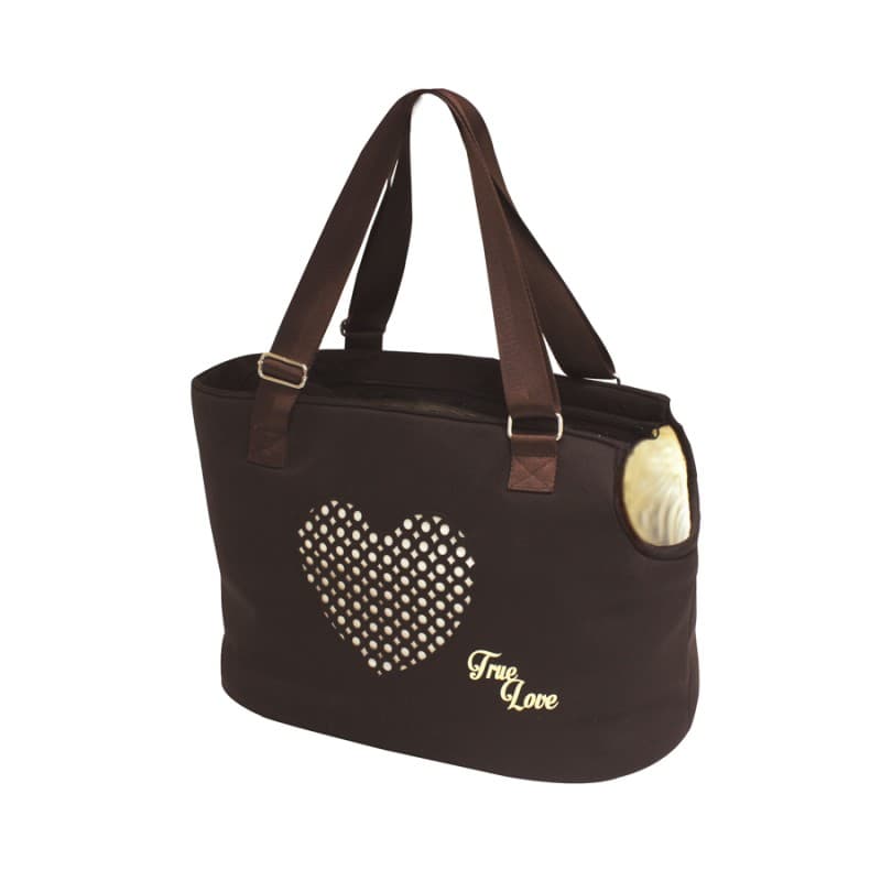 BOLSA DRILLED HEART 41x24x30 cm
