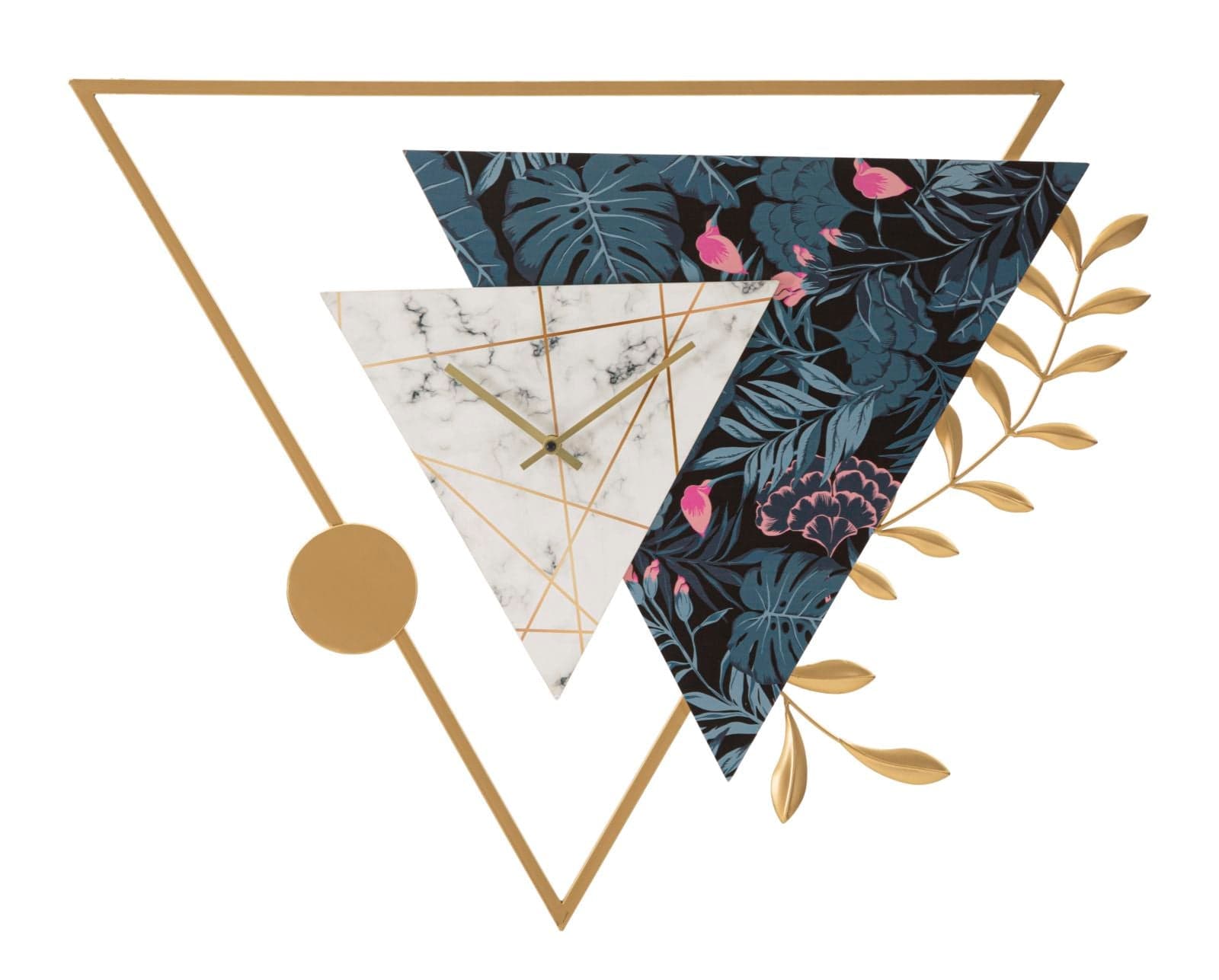 Relógio de Parede Triangle Cm 75x4,5x59