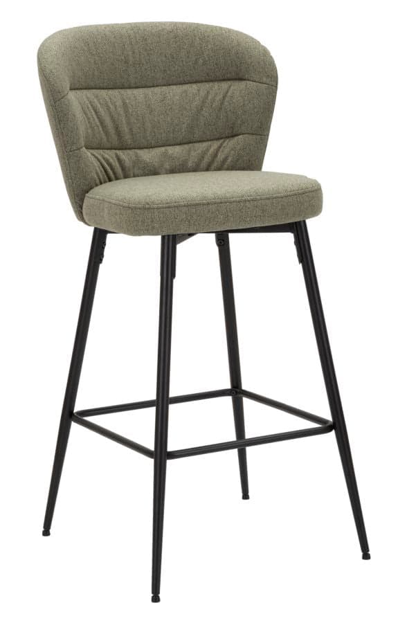 Banco Bar Losanna Verde Conjunto 2 Un. Cm 52x59x108