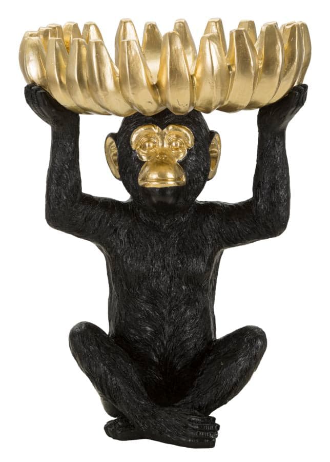 Macaco Porta objetos Bananas Cm ø 23x31,5