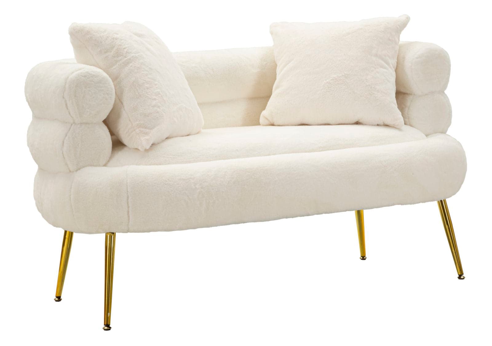 Sofá Pequeno Soffy Plus com Cuscini Cm 133x68x69