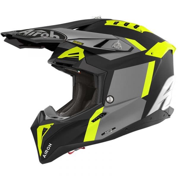 Airoh Capacete Aviator 3 Glory Yellow Matt S