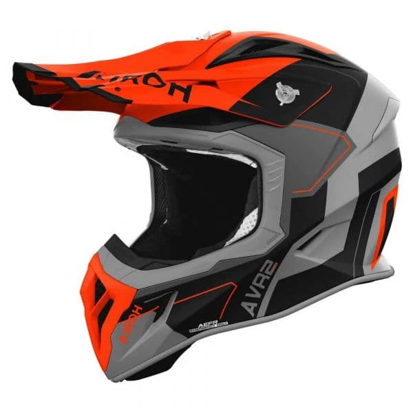 Airoh Capacete Integral Aviator Ace 2 Shield Orange Matt XL