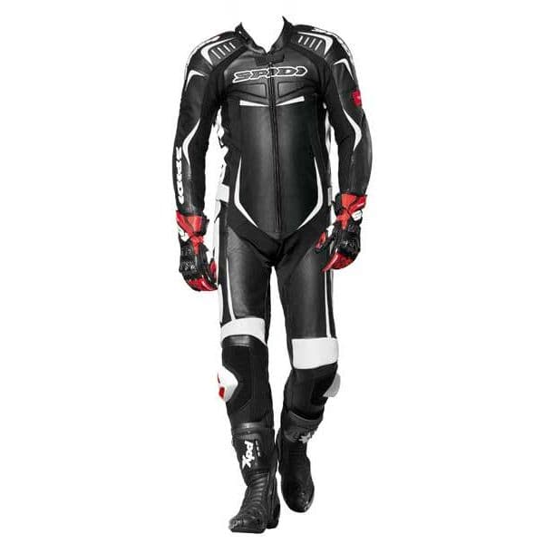 Spidi Fato 1 Peça Track Leather Wind Pro Black/White