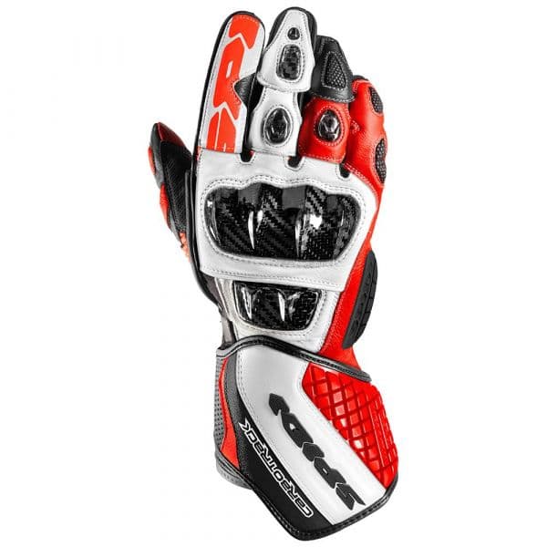 Spidi Luvas Carbo Track Evo Red / Black / White - A203-014-M