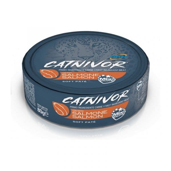 Ração Húmida Catnivor Salmão 80g