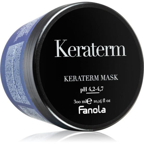 Fanola Keraterm Máscara Alisante para Cabelos Crespos e Inflexíveis 300ml