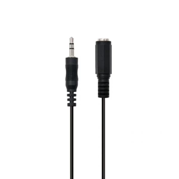 Ewent Cabo de Áudio 3.5mm M/F 3m - EW-220200-030-NP