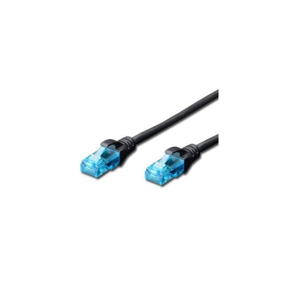 Ewent Cabo Rede Cat5 1.0mt Black Ew-5u-010bl - 8032958189249