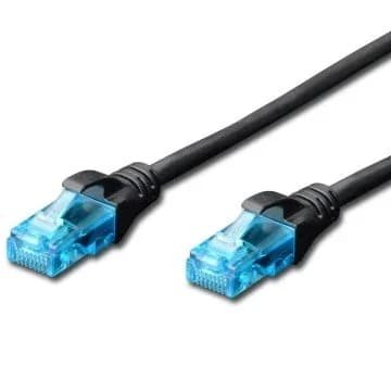 Ewent Cabo Rede Cat5 2.0mt Black Ew-5u-020bl - 8032958189294