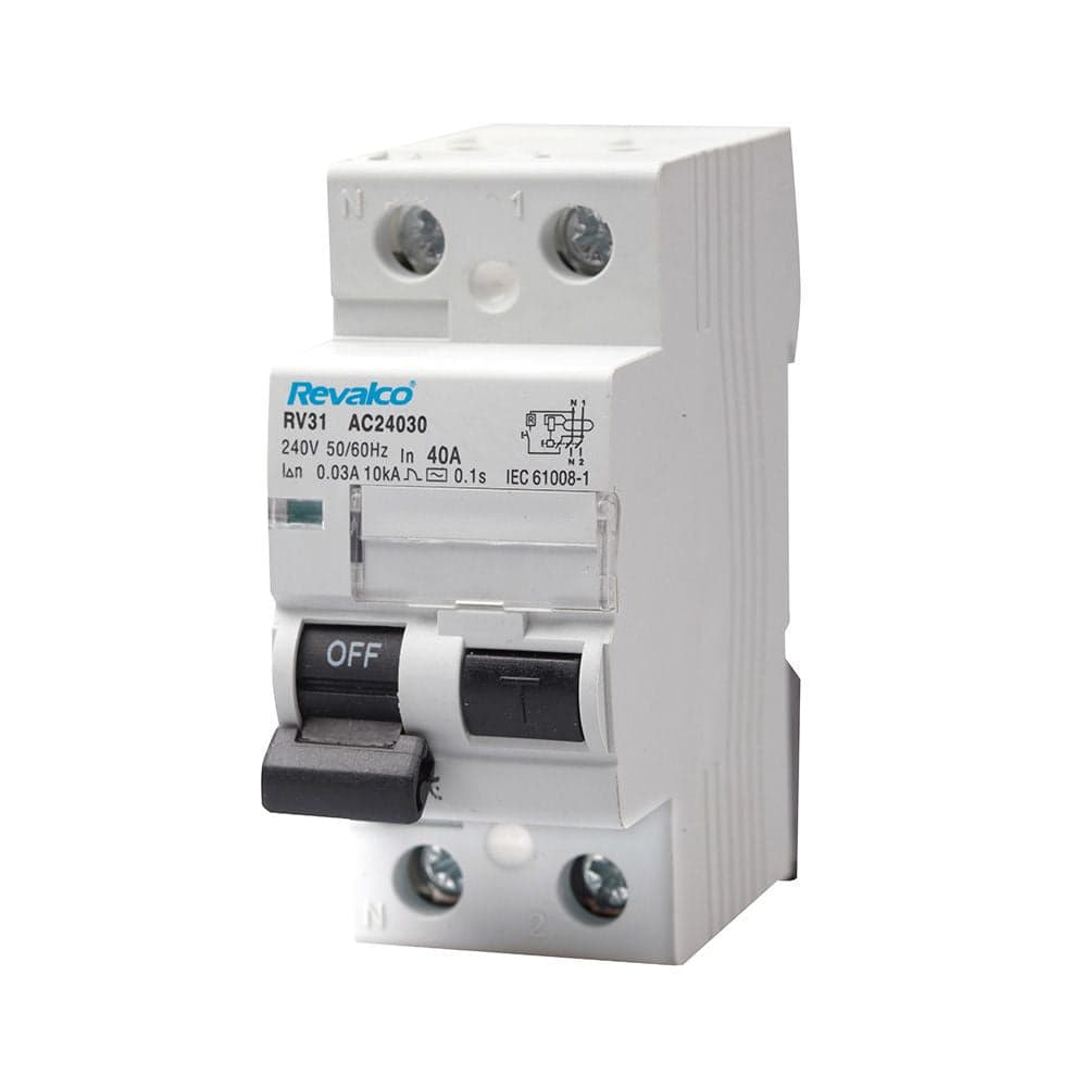 DISJUNTOR DIFERENCIAL 2 POLOS REVALCO 40A