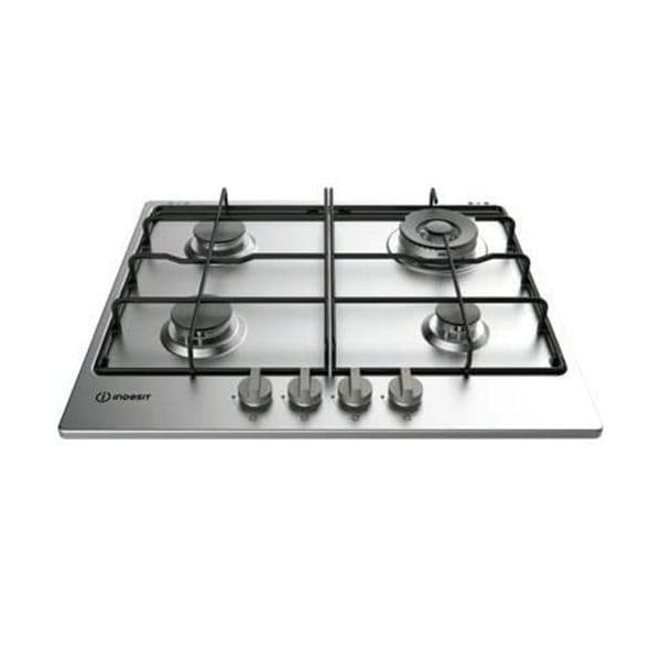 Placa Gás Indesit THP 642 W/IX/I RU 55cm Gás Butano/Propano