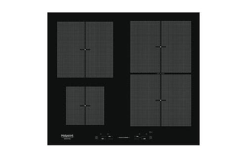 Placa de Indução Hotpoint KIS 641 F B | 4 Zonas | Preto