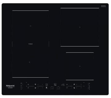 Placa de Indução Hotpoint HB 3160C NE | 59 cm, 4 zonas, 7200W
