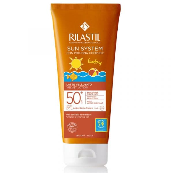 Protetor Solar Rilastil Sun System Bebé Velluto SPF50+ 200ml