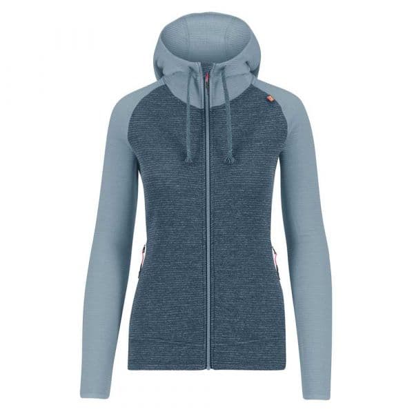 Karpos Camoscio Full Zip Sweatshirt Azul L Mulher