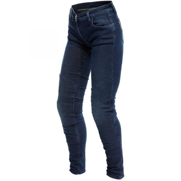 Dainese Calças Denim Brushed Skinny Lady Tex Blue 26