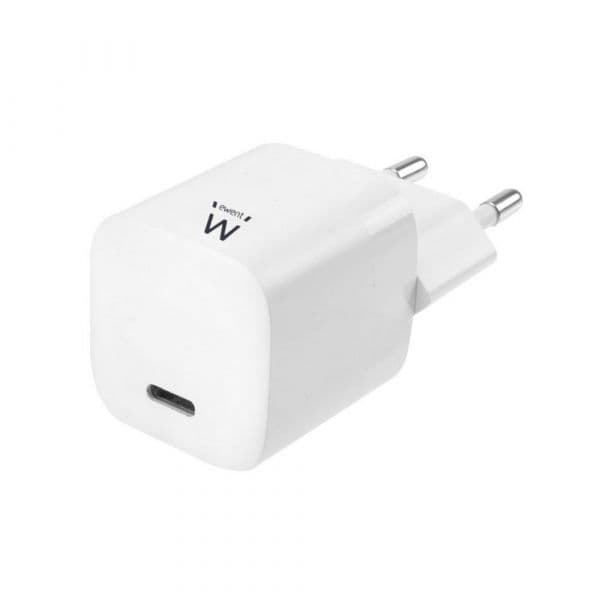 Ewent Carregador Nano USB-C Fast Charger 33W Branco
